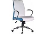 Sedia Da Ufficio Sedia Da Ufficio Sedia Da Lavoro Poltrona Soggiorno Studio Bianco Blu