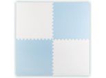 Tappetino Per Puzzle Ricokids In Schiuma Grande 60X60 Cm 4 Pezzi Blu E Bianco