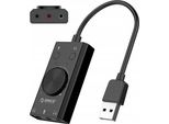 Orico Sc2 Scheda Audio Esterna Multifunzione Con Usb-A - Nero