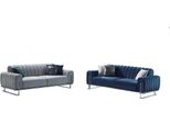 Divano 3 Posti Relax Set Soggiorno 2 Pezzi Set Salotto Completo Divano Divano