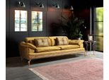 Divano A Tre Posti Divano Lounge Lusso 3 Posti Design Divani Imbottiti Giallo