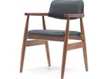 Sedia Imbottita Sedia Design Tessile Marrone Poltrona Sala Da Pranzo Lusso