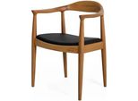 Poltrona Sedia Sedia Imbottita Sedia Moderna Di Design Sedia Tessile Nera Sala Da Pranzo Lusso