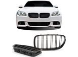 Jom Griglia Radiatore Griglia Radiatore Per Bmw Serie 5 F10/F11/F18 2010-2015 Nero 1Pc