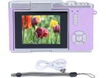 Fotocamera Digitale 1080P 48 Mp Display Hd Da 2,4 Pollici Zoom Elettronico 8X Video Viola