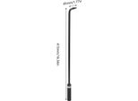 16.34 -Inch Carburatore Vite Pilota Strumento Di Regolazione 110 ° Testa Angolata Metallo Universale Per Atv Utv Motoslitte