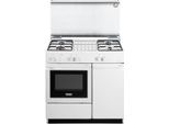 De’Longhi SGGW 854 N ED Küchenherd Freistehender Herd Elektro/Gas Gaskochfeld Weiß A
