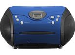 Lenco SCD-24 - Ghetto Blaster - Nero, Blu