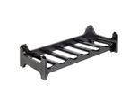 Keeeper Portabottiglie In Plastica Per 6 Bottiglie 60 X 28 X 14 Cm, Nero (1 Pezzo)