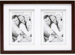 Deknudt S65KQ2 2X15X20 Holz Galerie Braun Passepartout