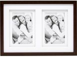 Deknudt S65KQ2 2X13X18 Holz Galerie Braun Passepartout