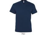 Sols 11150 | Maglietta A Maniche Corte Victory Con Scollo A V Da Uomo - Colore: Navy - Taglia: L