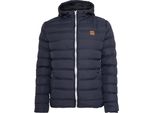Urban Classics Giacca Invernale A Bolle D'aria Basic Nvy/Bianco/Nvy-Xl