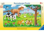 Ravensburger 6066 Puzzle Amici Animali 15 Pezzi 6066