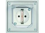 Abl Sursum Schuko Presa Di Corrente IP41 Gr Alluminio Pressofuso