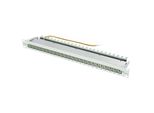 Pannello Patch TelegÄRtner 19" Schermato, 1U, Ral 7035, MPP24-HS Classe K Ea 500 1U, Ral 7035"