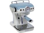 Ariete Vintage Espresso Maschine, Blau