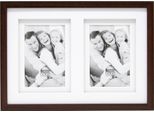 Deknudt S65KQ2 2X10X15 Holz Galerie Braun Passepartout