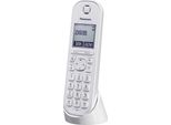 Panasonic KX-TGQ200 - Telefono Digitale Cordless - Dect\Gap - Funzione Di Chiamata A Tre - Bianco