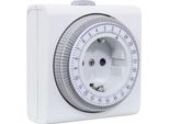 Timer Rev Compatto Meccanico Bianco