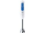 Braun Frullatore A Mano Mq 3005 Frullatore A Immersione, 700 W, Numero Di Velocità 2, Bianco/Blu