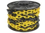 Catena Gialla/Nera Da 8 Mm Su Bobina - 25 M