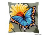 Cuscino A Punto Croce Vervaco "Butterfly"", Schema Di Ricamo Pre-Disegnato"