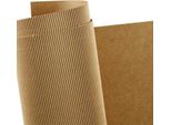 Creativ Company Cc Cartone Nervato Marrone 25X35 Cm 10 Fogli