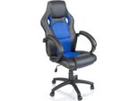 Tresko Racing Sedia Direzionale Sedia Da Ufficio Sedia Girevole Sedia Sportiva Sedia Da Ufficio Sedia Da Scrivania Nero/Blu
