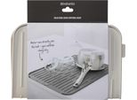 Brabantia – Tappetino Scolapiatti In Silicone Sinkside – Light Grey – Antiscivolo & Lavabile