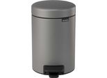 Brabantia Treteimer Newicon 3 L Grigio Cemento Minerale