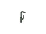 Grohe Waschtisch-Einhebelmischer Lineare 1/2", L, Abl.Garn, Hd Graphite GebüRstet (23296AL1)"