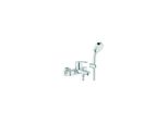 Grohe Wannen-Einhebelmischer Eurostyle C Chrom, Mit Brausegarnitur (3359220A)