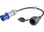Adattatore Cavo Cee Da Spina A Presa Di Contatto Di Terra 35Cm IP44
