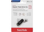 Sandisk SDIX60N-128G-GN6NE Usb-Stick 128GB Sandisk Ixpand Go, Apple Lightning, Usb 3.2