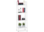 Relaxdays Scaffale In Piedi Con 4 Ripiani