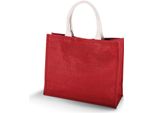 Borsa Da Spiaggia In Iuta Da Donna Kimood RW5614 (Taglia Unica) (Rosso Vino)