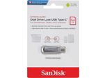 Sandisk Ultra Dual Drive Luxe Unità Flash Usb 64 Gb Usb Type-A / Usb Type-C 3.2 Gen 1 (3.1 Gen 1) Acciaio Inossidabile