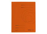 25X Herlitz 10902922 Schnellhefter Quality Karton Orange Din A4