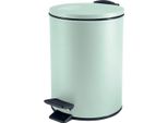 Cestino Per Cosmetici Spirella Da 3 Litri In Acciaio Inox Con Chiusura Ammortizzata E Cestino Interno "Adelar"" Cestino Per Bagno Softclose Cestino Per Rifiuti Verde Ghiaccio"