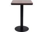 Vidaxl Tavolo Da Bistrot Marrone Scuro 50X50 Cm Mdf