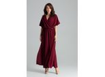 Lenitif Abito Da Sera Donna Davide L055 Rosso L