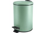 Spirella Cestino Per Cosmetici Da 3 Litri In Acciaio Inox Con Chiusura Ammortizzata E Cestino Interno "Adelar"" Cestino Per Bagno Cestino Per Rifiuti A Chiusura Ammortizzata Verde"