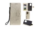Samsung Galaxy S20 Ultra Custodia Del Telefono Cellulare Flip Cover Protettiva Mandala Gold