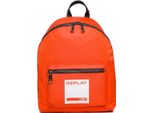 Replay Zaino Per Il Tempo Libero Zaino 1981 Backpack Mandarine Orange Arancione
