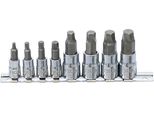 Bgs Set Di Estrattori Per Viti Con Attacco Quadro 6,3 Mm (1/4") / 10 Mm (3/8"") Per Esagoni Difettosi 3 - 10 Mm 8 Pezzi - 6847"