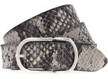 Vanzetti Pelle Cintura Animal Scouting 30Mm Belt W75 Mouse Grey / Multi Grigio Multicolore