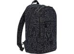 Replay Zaino Per Il Tempo Libero Zaino Con Scomparto Per Laptop Backpack Washed Black Nero Multicolore