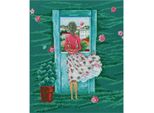 Rto Set Punto Croce "Thoughtful"" M716, Motivo Di Conteggio, 24X28,5 Cm"