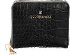 Bodenschatz Portafoglio Zip Around Wallet Black Nero